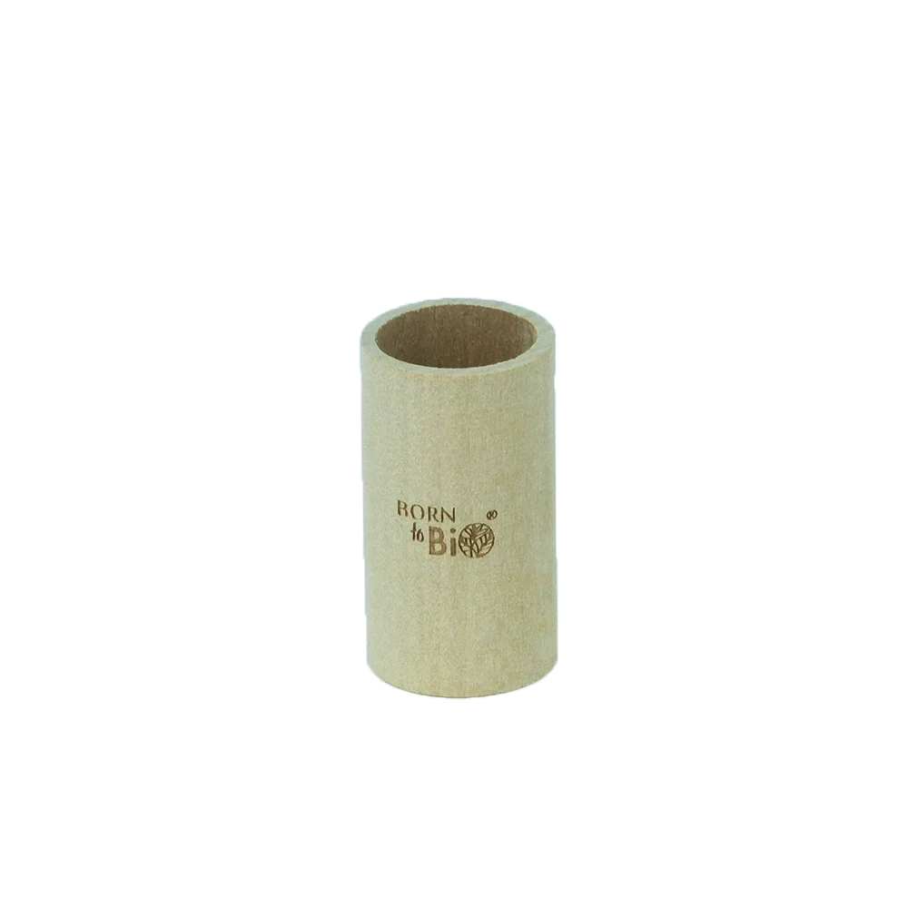 Lotus wood container for bottle