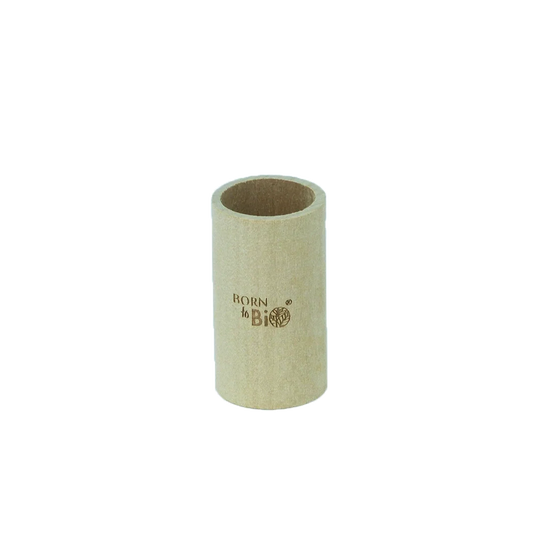 Lotus wood container for bottle
