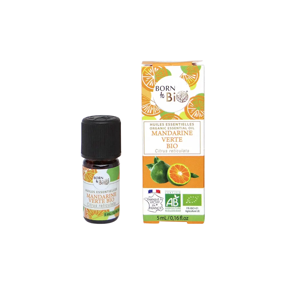 Organic green mandarin essential oil