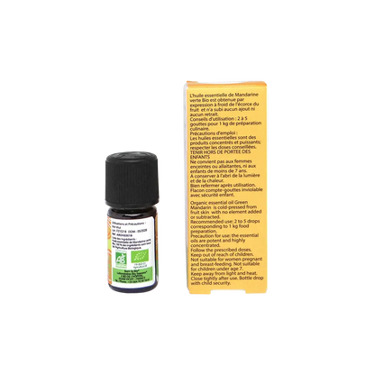Organic green mandarin essential oil