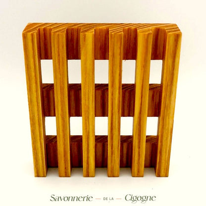 Porte savon bois