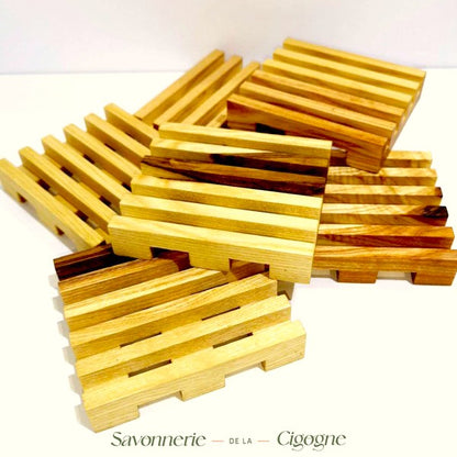 Porte savon bois