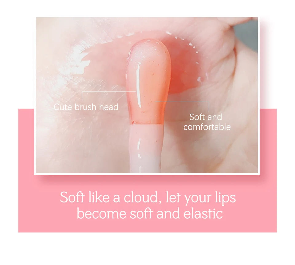 Lip Oil Plumping Lip Gloss Crystal Jelly Moisturizing Makeup Sexy Plump Lip Glow Oil Tinted Lip Plumper