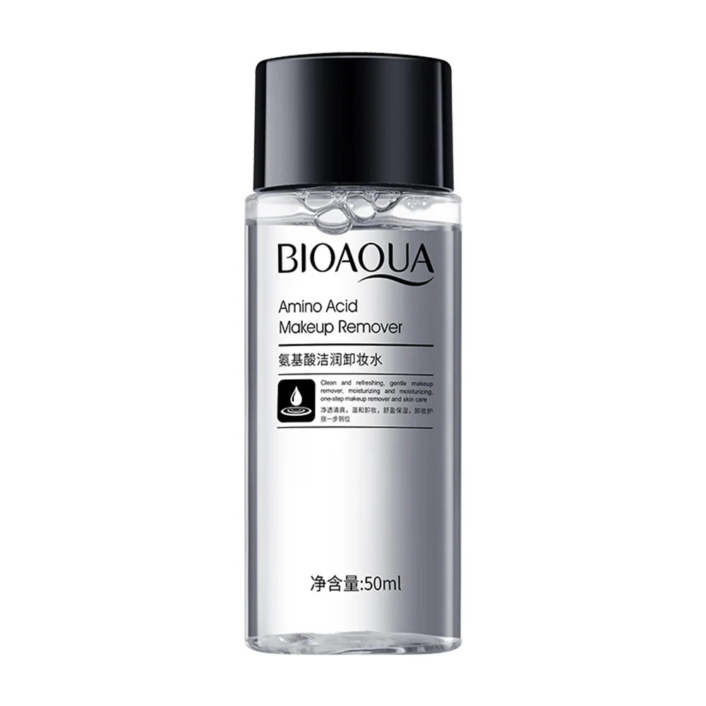 50ML Portable Makeup Remover Cleansing Liquid Water Lip Eye Gentle Care Make-Up Travel Skin Remover Face Refreshing Cosmetics