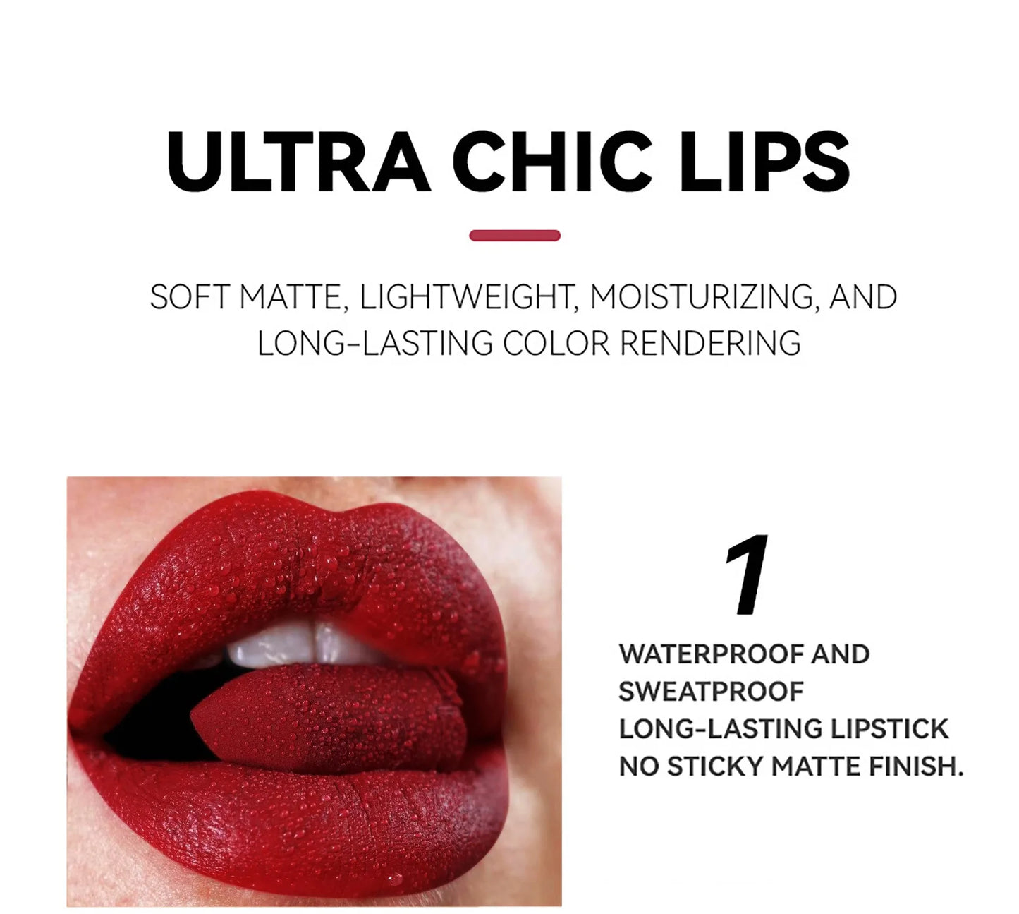 6 Colors Matte Waterproof Velvet Nude Lipstick Sexy Red Brown Pigments Long Lasting Profissional Makeup Cosmetics