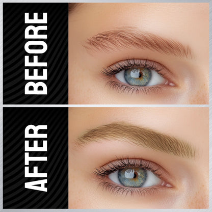 Curved Eyebrow Pen - Eyebrow Pencil, Brow Pencil 2-in-1 Dual-Ended Microblading Eyebrow Pen