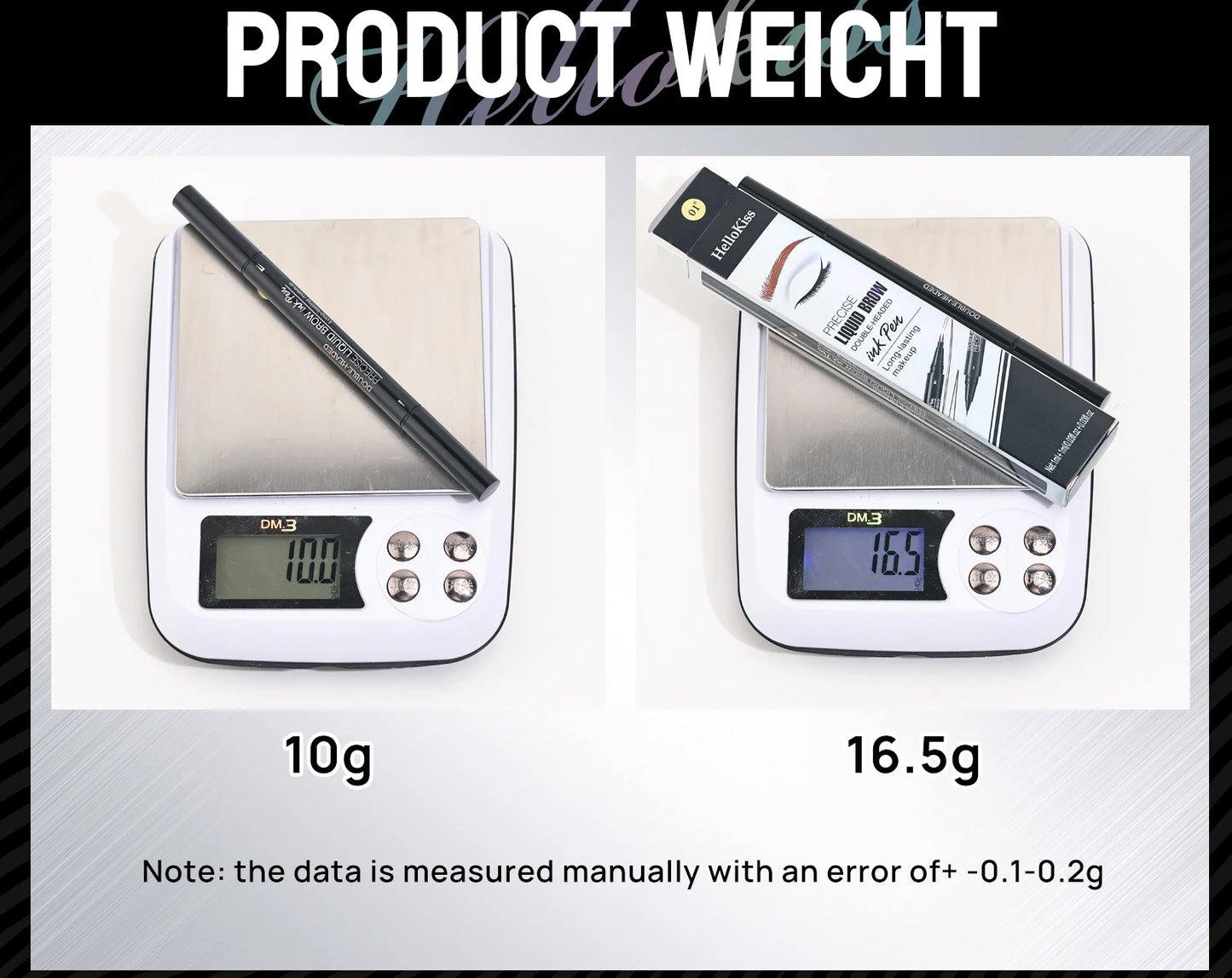 Two-Pronged Eyebrow Pencil Waterproof Sweatproof Non-smudging Multifunctional Natural Eyebrow Pencil Makeup Cosmetics