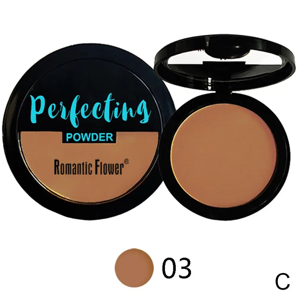 Brand-new 4 Colors Dark Pressed Powder Dark Skin Powder Matte Powder Long-lasting Waterproof  Brand Makeup Blush