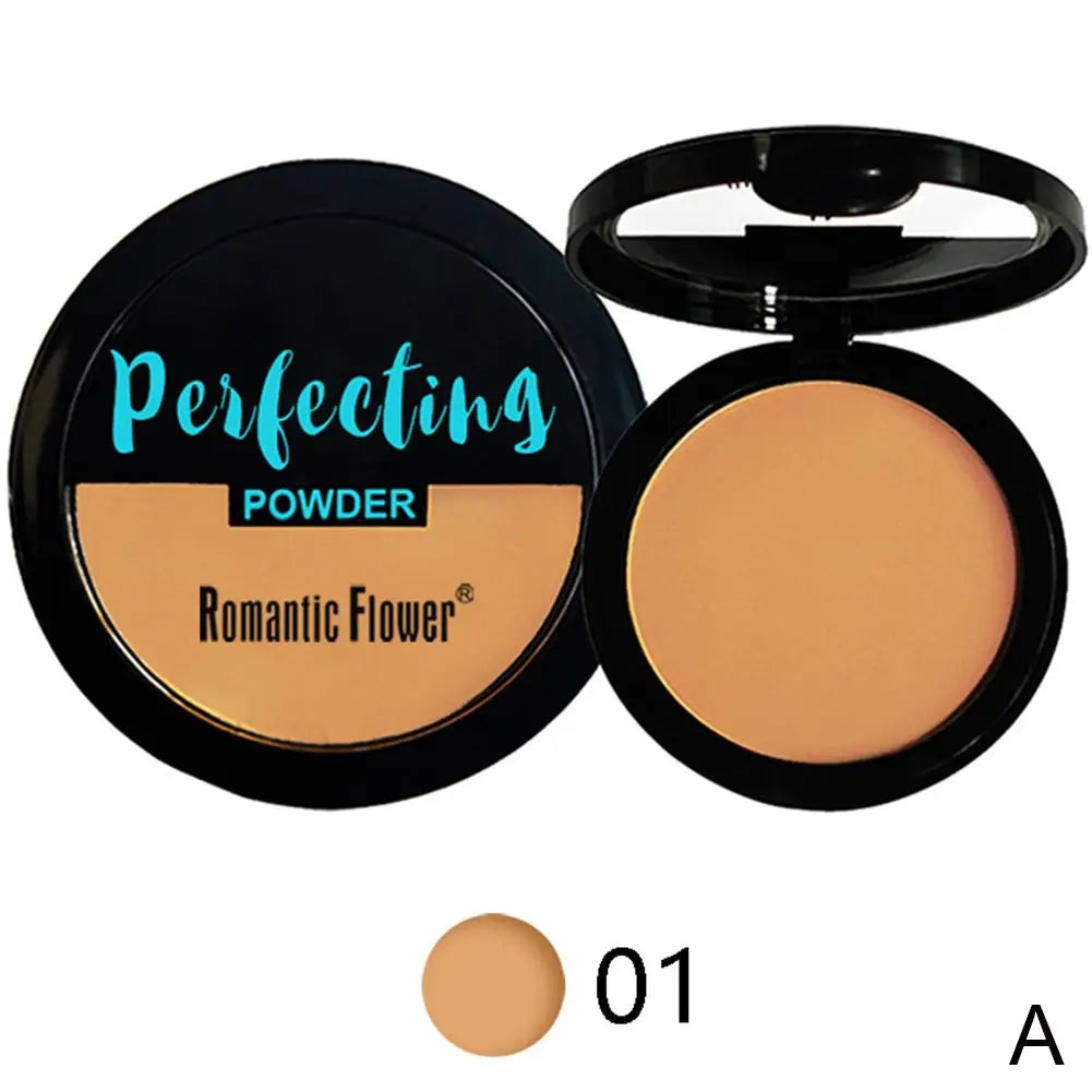 Brand-new 4 Colors Dark Pressed Powder Dark Skin Powder Matte Powder Long-lasting Waterproof  Brand Makeup Blush