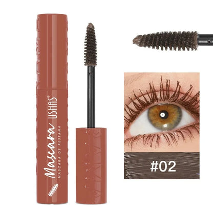 Colorful Silk Mascara Blue Red Black Cream Lengthening Waterproof and Non-caking Colored Thickening Lengthening Curling Mascara