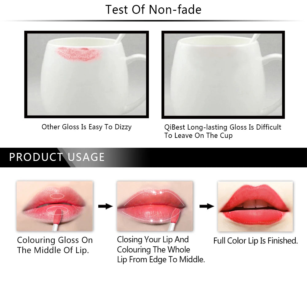Hot Lipgloss Sexy Red Liquid Lipstick Ultra Matte Velvet Long Lasting Women Beauty Nonstick Cup Waterproof Lip Gloss Nude Makeup