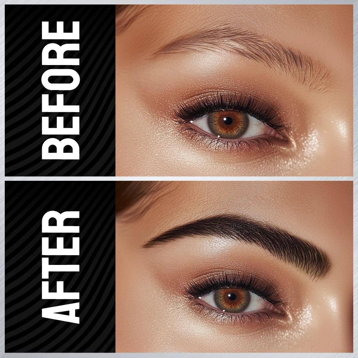 Two-Pronged Eyebrow Pencil Waterproof Sweatproof Non-smudging Multifunctional Natural Eyebrow Pencil Makeup Cosmetics
